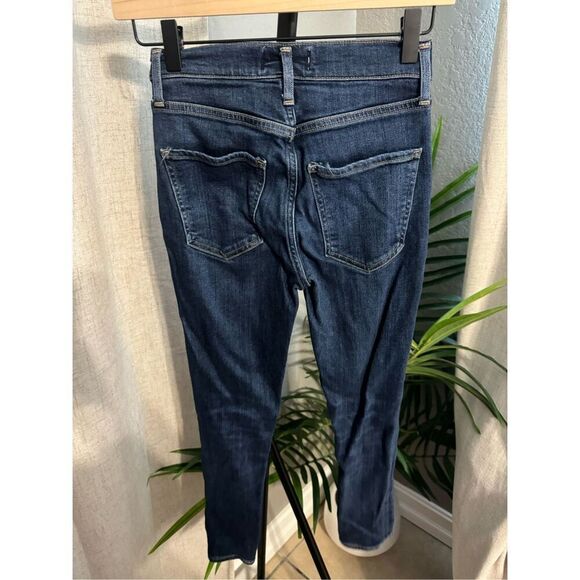 AGOLDE Dark Denim Skinny‎ Jeans Size 23 - Picture 2 of 5